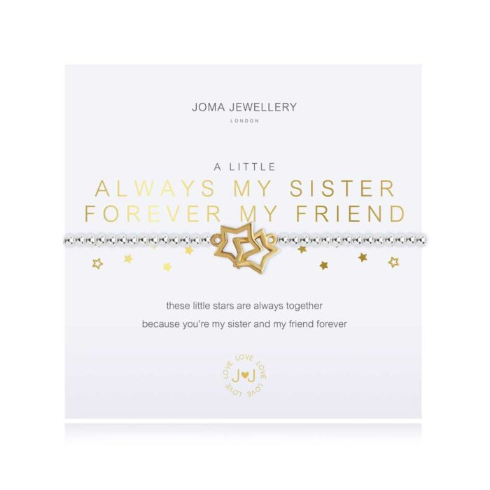 Joma Jewellery - a Little - Always My Sister Forever My friend